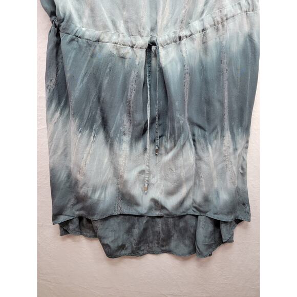 Gypsy 05 Hollywood 100% Silk Tie Dye Hi/Lo Hem Dress, Sz M NWOT - Picture 7 of 14
